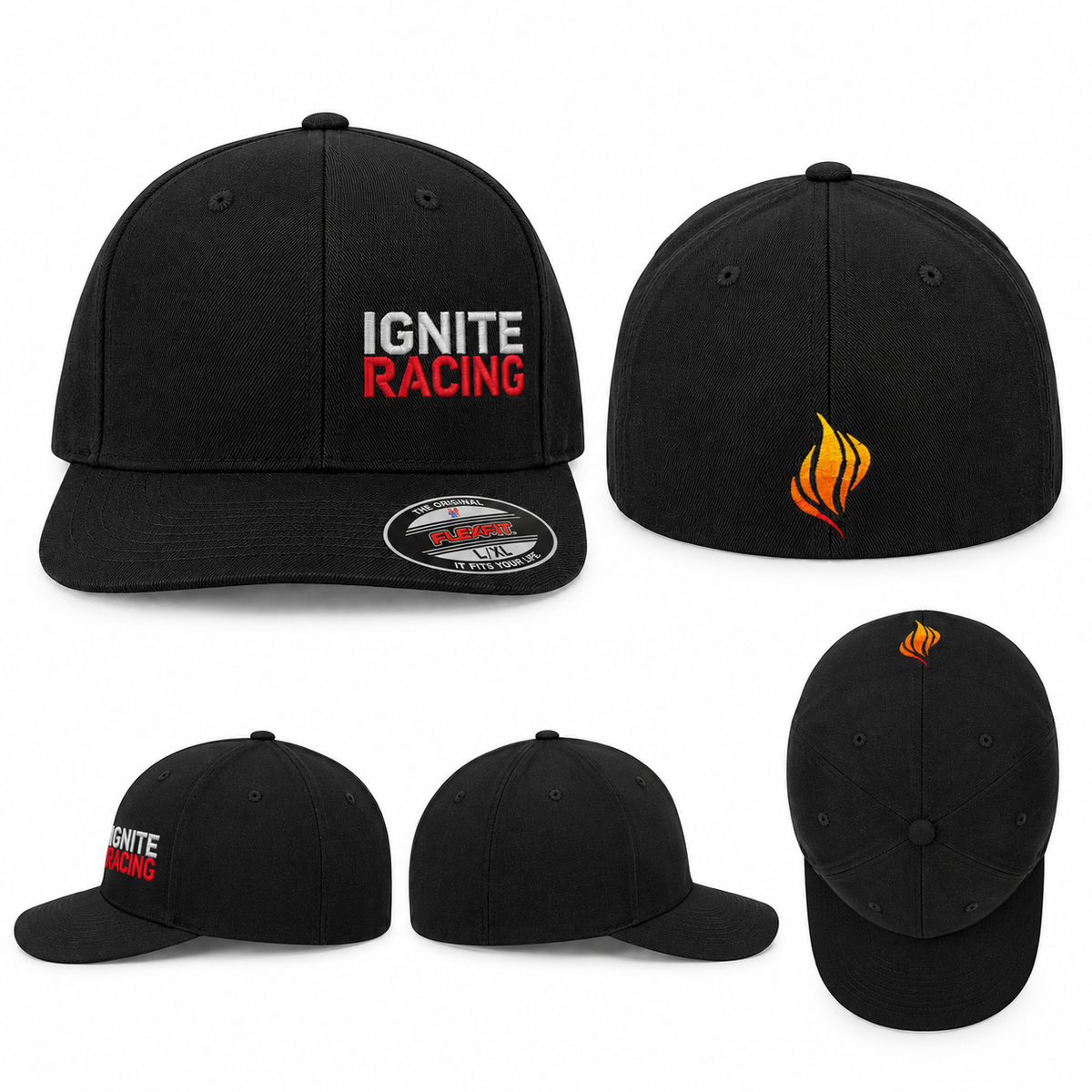 Ignite Racing Fitted Cap