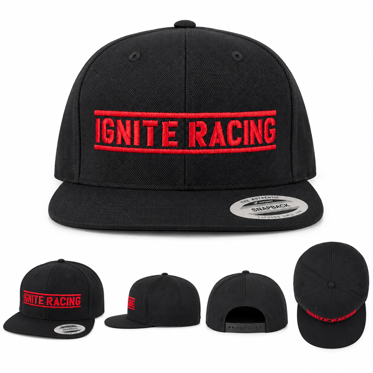 Ignite Racing Snapback Cap